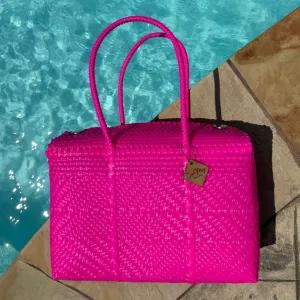 Large Duffel - Neon Pink