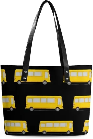 Large Leather Tote Bag Travel Work Daily Essentials Handbag For Women Men