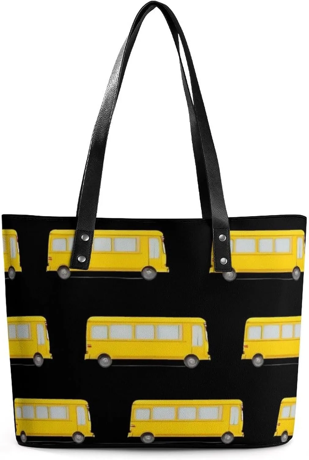 Large Leather Tote Bag Travel Work Daily Essentials Handbag For Women Men