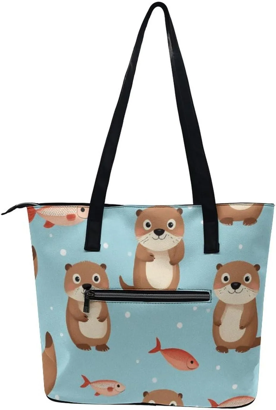 Large Leather Tote Bag Travel Work Daily Essentials Handbag For Women Men