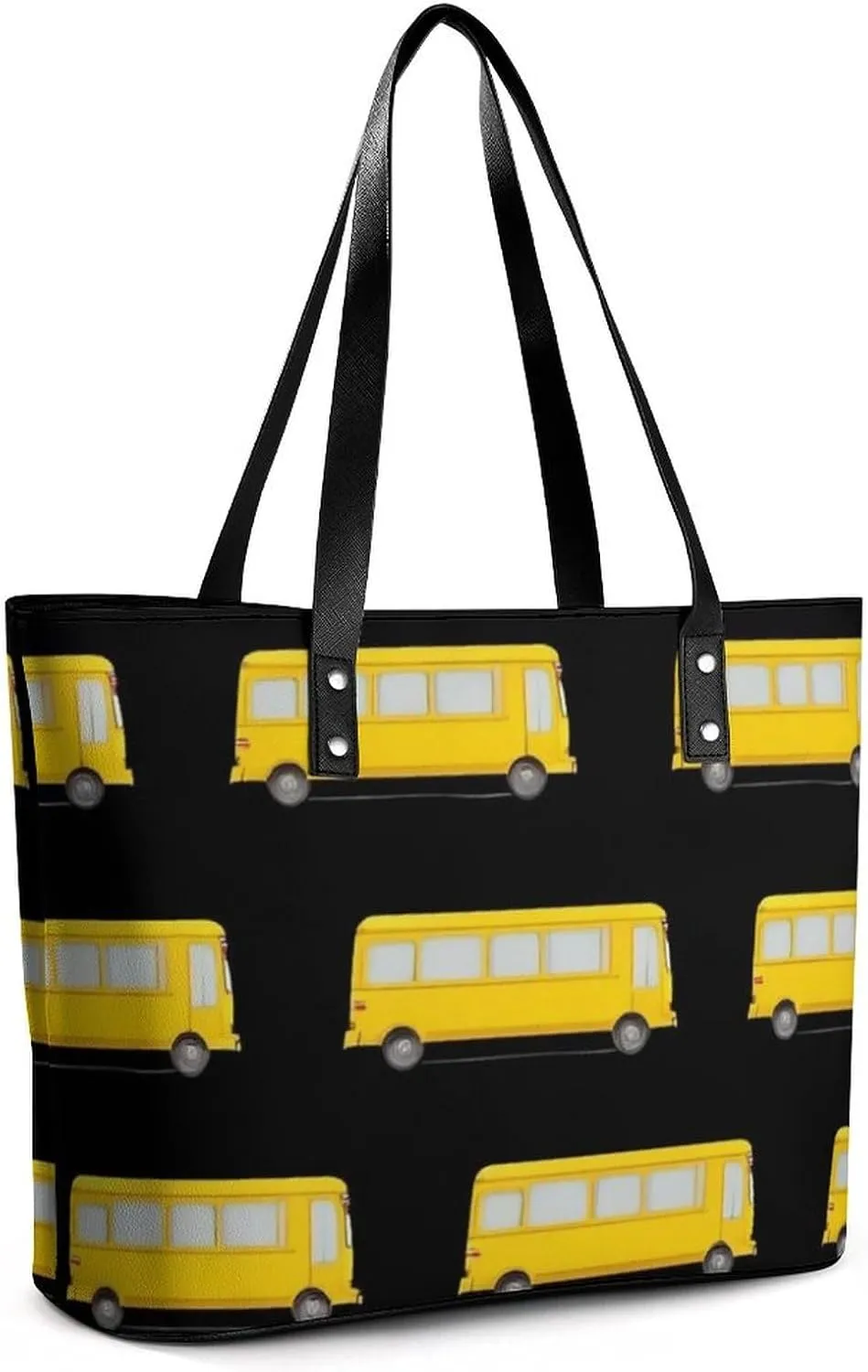 Large Leather Tote Bag Travel Work Daily Essentials Handbag For Women Men