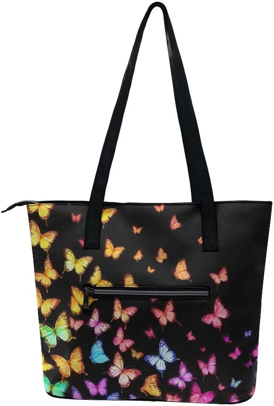 Large Leather Tote Bag Travel Work Daily Essentials Handbag For Women Men