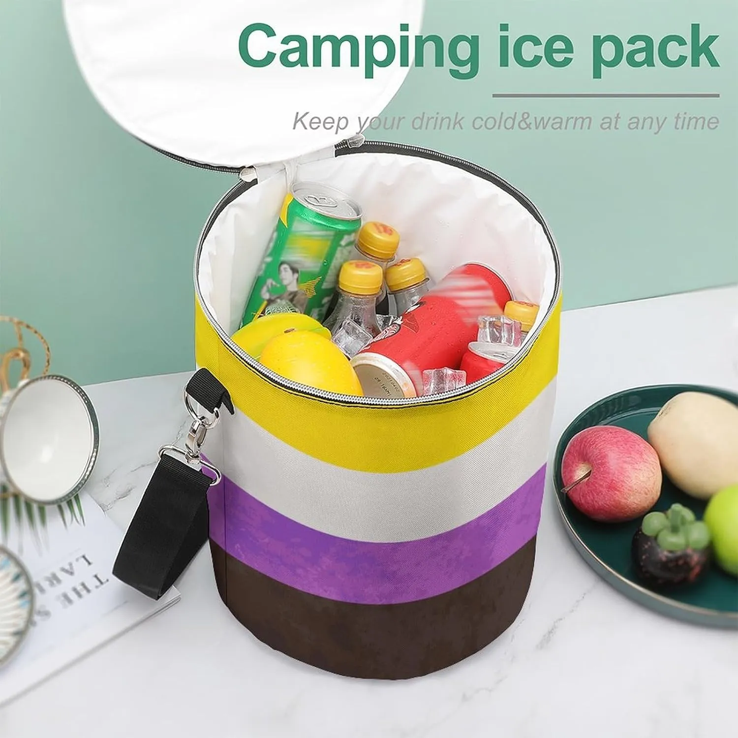 Leak Proof Insulated Cooling Pack Easy to Carry, Backpack Cooler for Outdoor