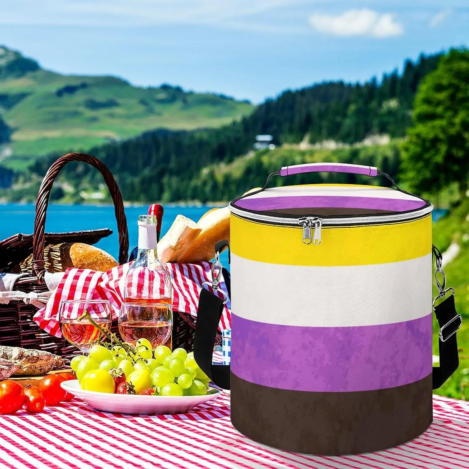 Leak Proof Insulated Cooling Pack Easy to Carry, Backpack Cooler for Outdoor