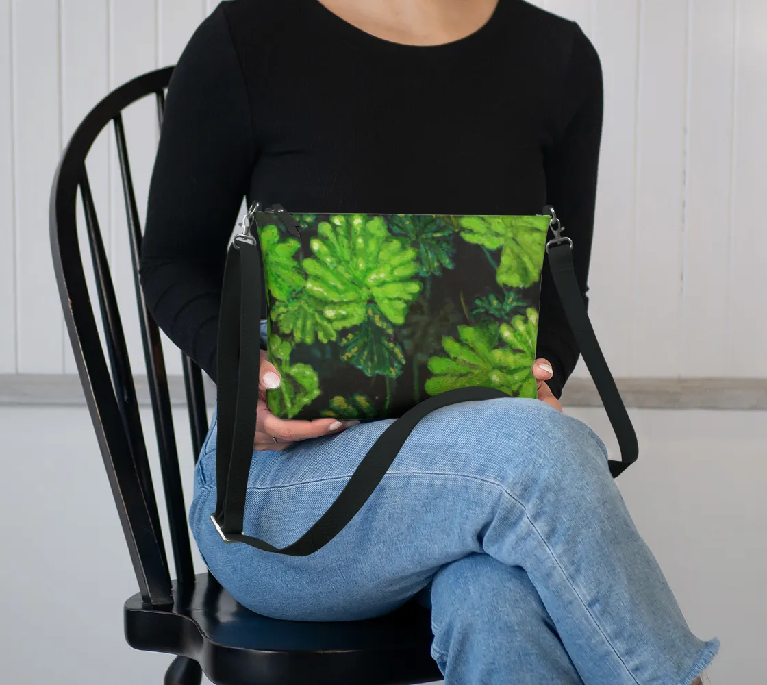 Leather Crossbody Simplicity Reliable service Private sale Purse Vegan