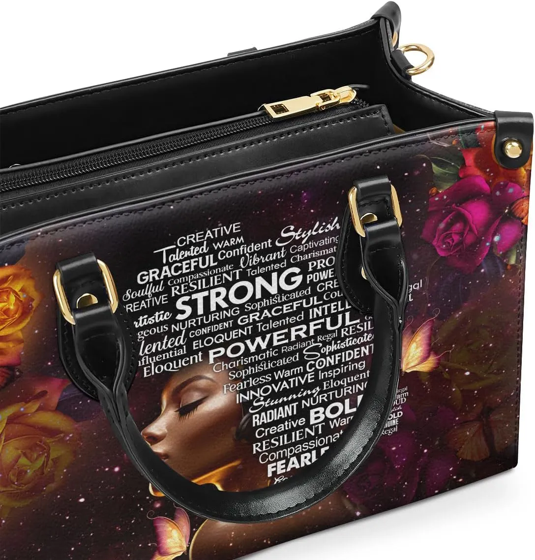 Leather Handbag, Tote Bag For Women - Mothers Day Gifts - Birthday Gifts For Grandma, Mom, Besties - Purse For Women