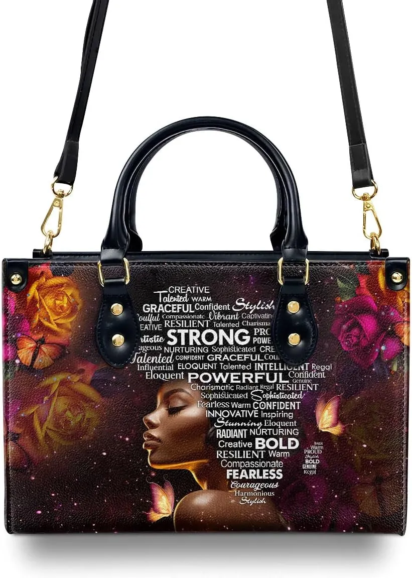Leather Handbag, Tote Bag For Women - Mothers Day Gifts - Birthday Gifts For Grandma, Mom, Besties - Purse For Women
