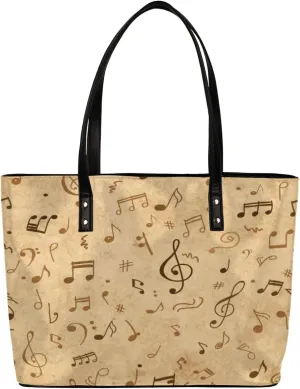 Leather Tote Bag for Women Fashion Shoulder Bag Purses and Handbags Large Capacity Satchel Bags for Work Travel