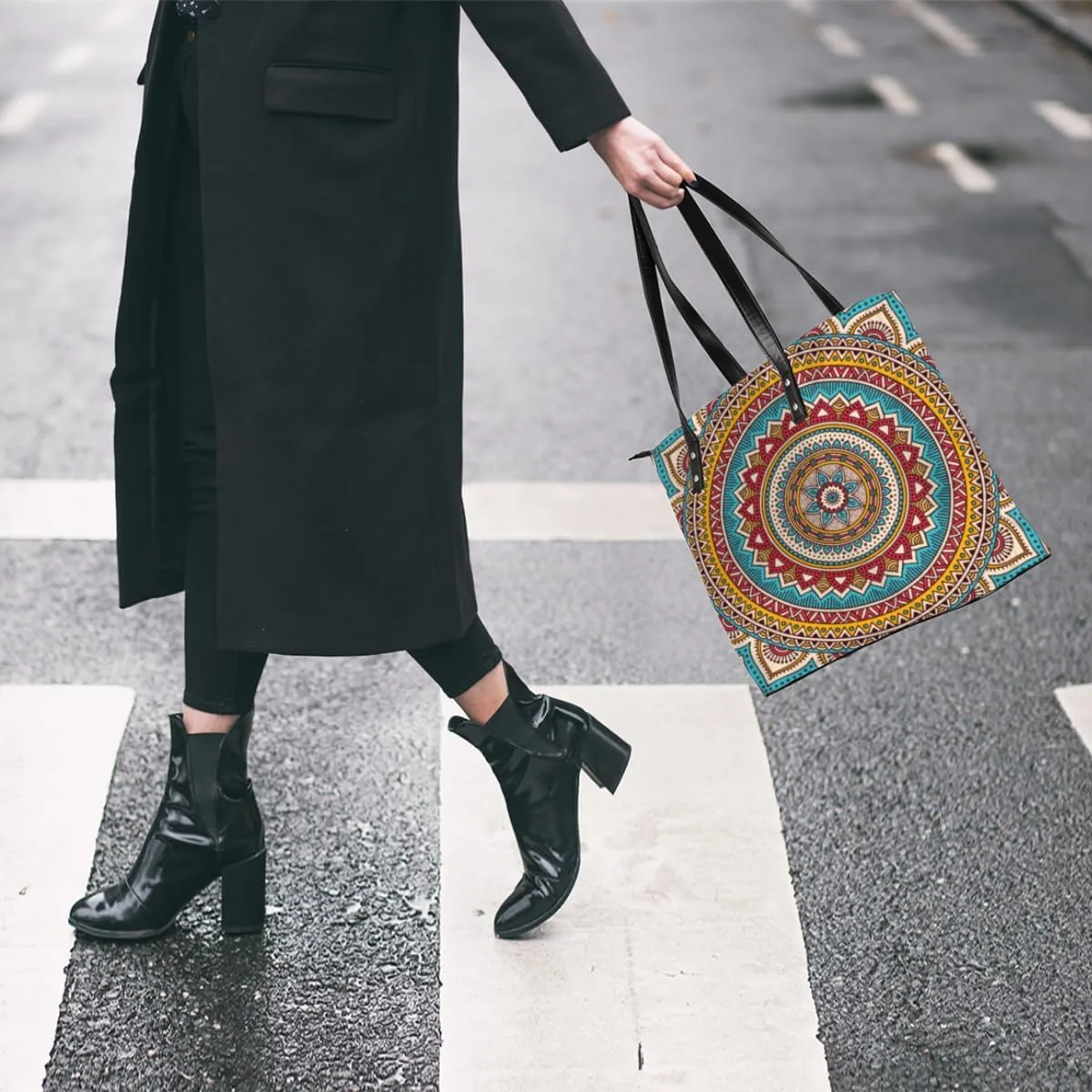 Leather Tote Bag for Women Fashion Shoulder Bag Purses and Handbags Large Capacity Satchel Bags for Work Travel