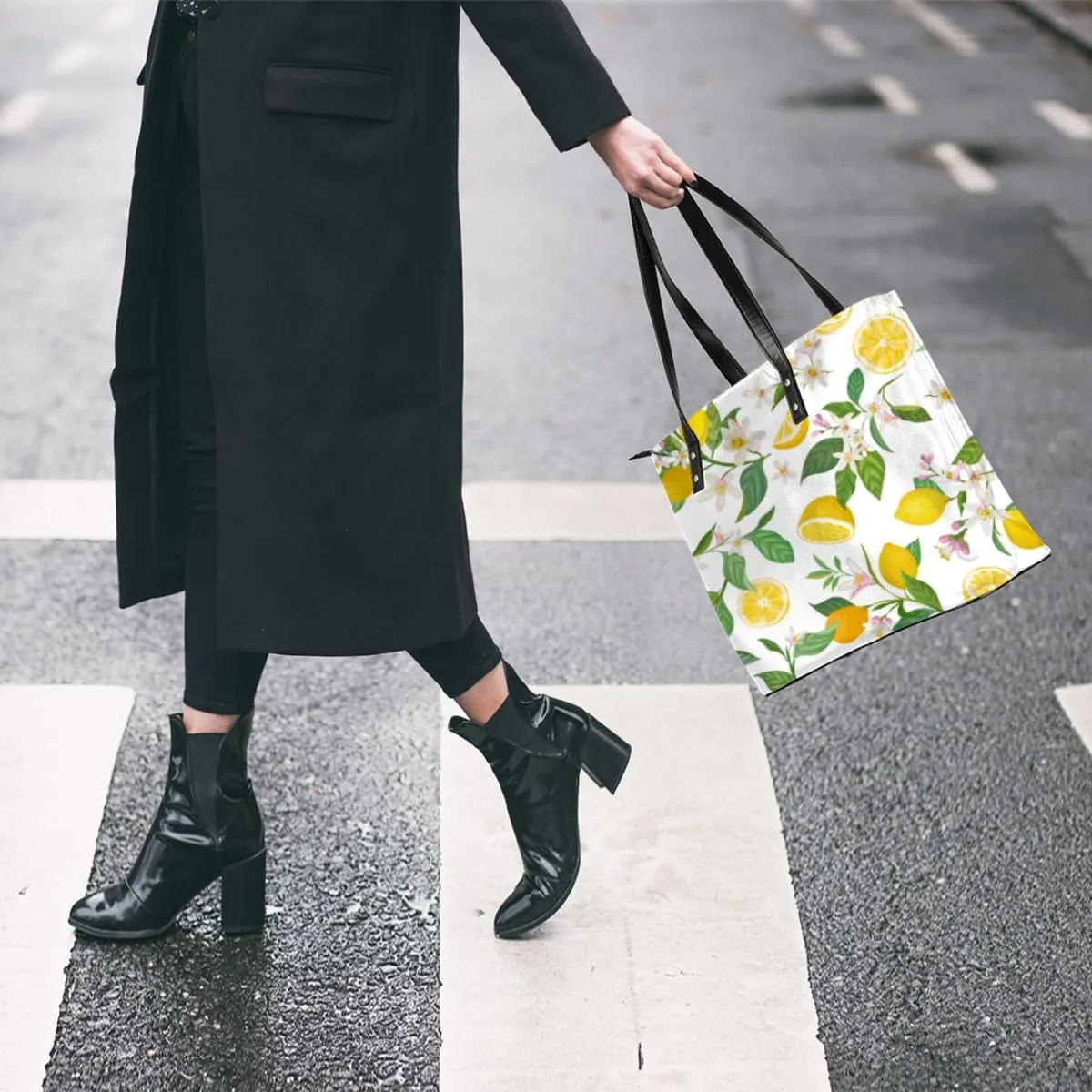Leather Tote Bag for Women Fashion Shoulder Bag Purses and Handbags Large Capacity Satchel Bags for Work Travel