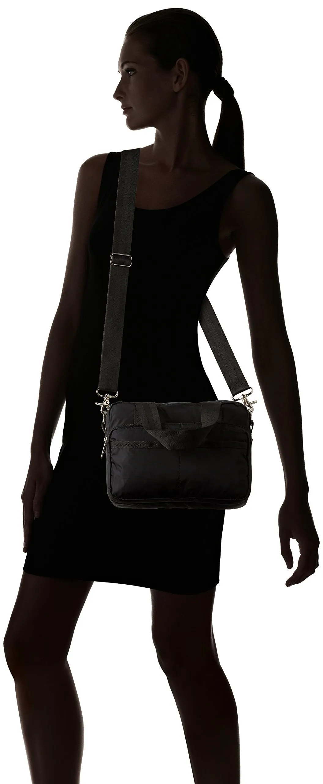 LeSportsac Medium Two Zip Cross Body