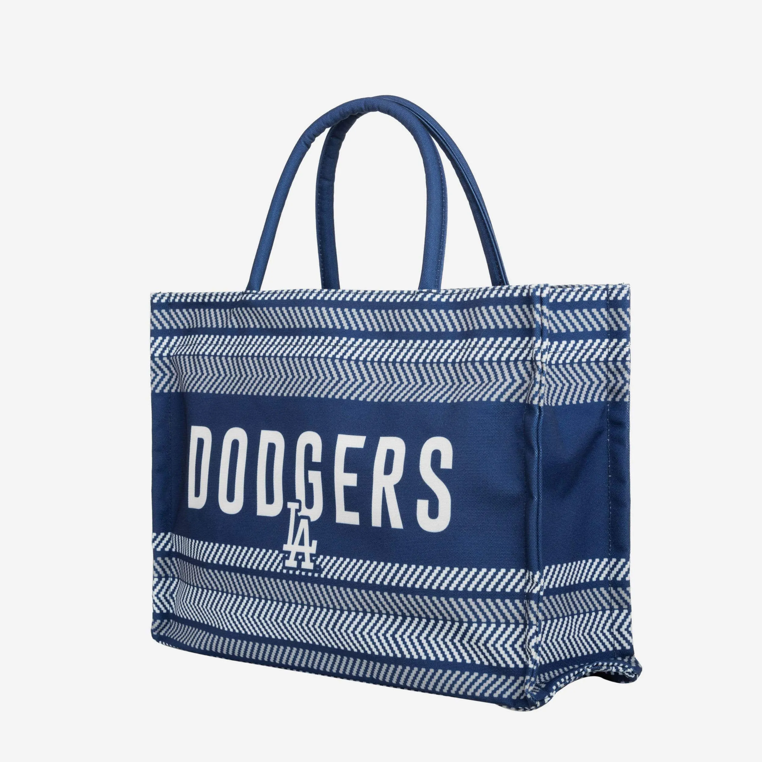 Los Angeles Dodgers Stitch Pattern Canvas Tote Bag