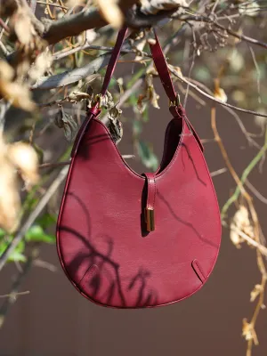 Luna Maroon Sling Bag
