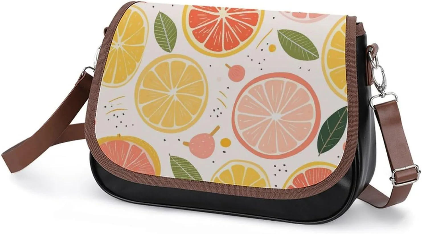 Marble Crossbody Bags for Women,PU Leather Tote Bag for Women,Shoulder Bag Purse for Work Shopping Travel