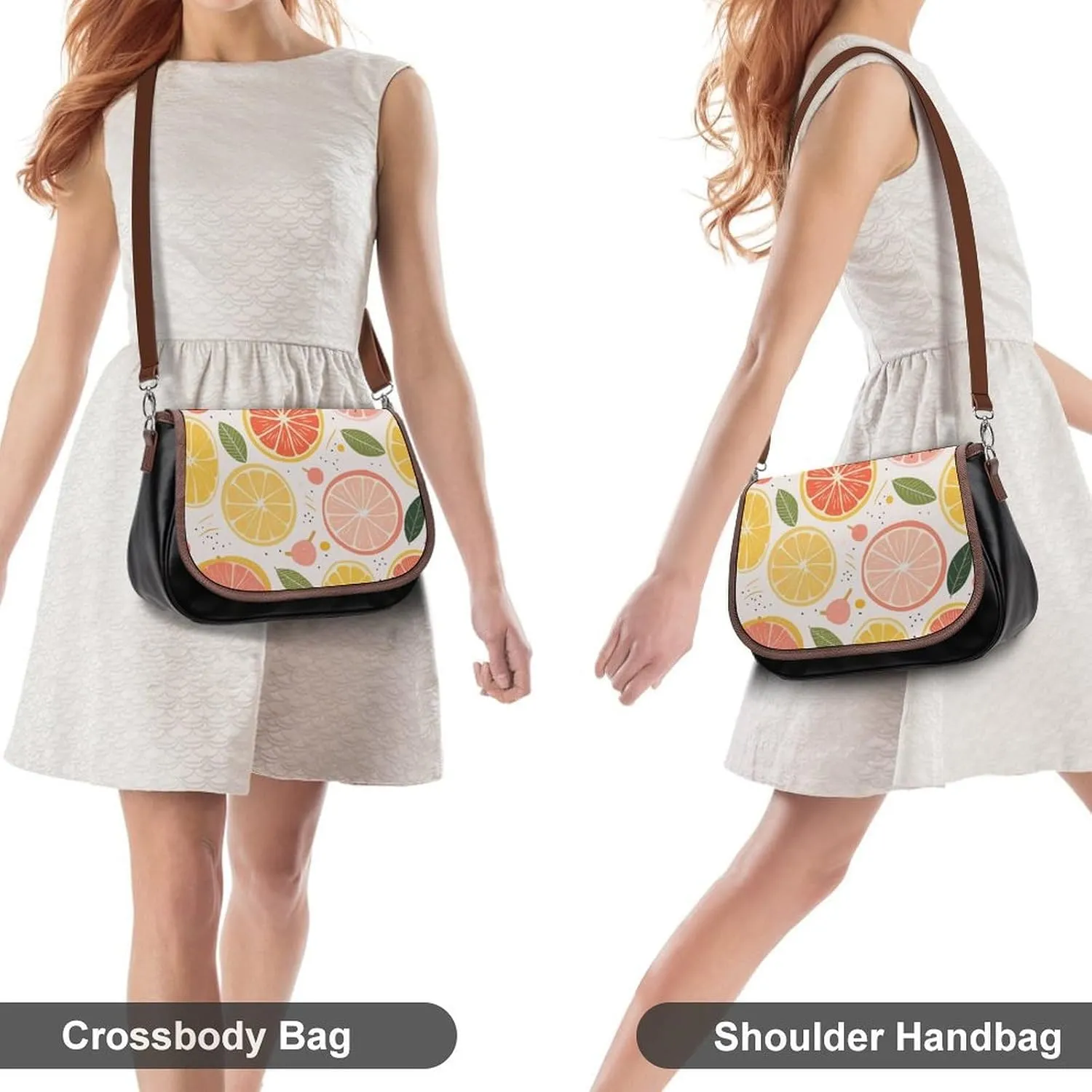 Marble Crossbody Bags for Women,PU Leather Tote Bag for Women,Shoulder Bag Purse for Work Shopping Travel