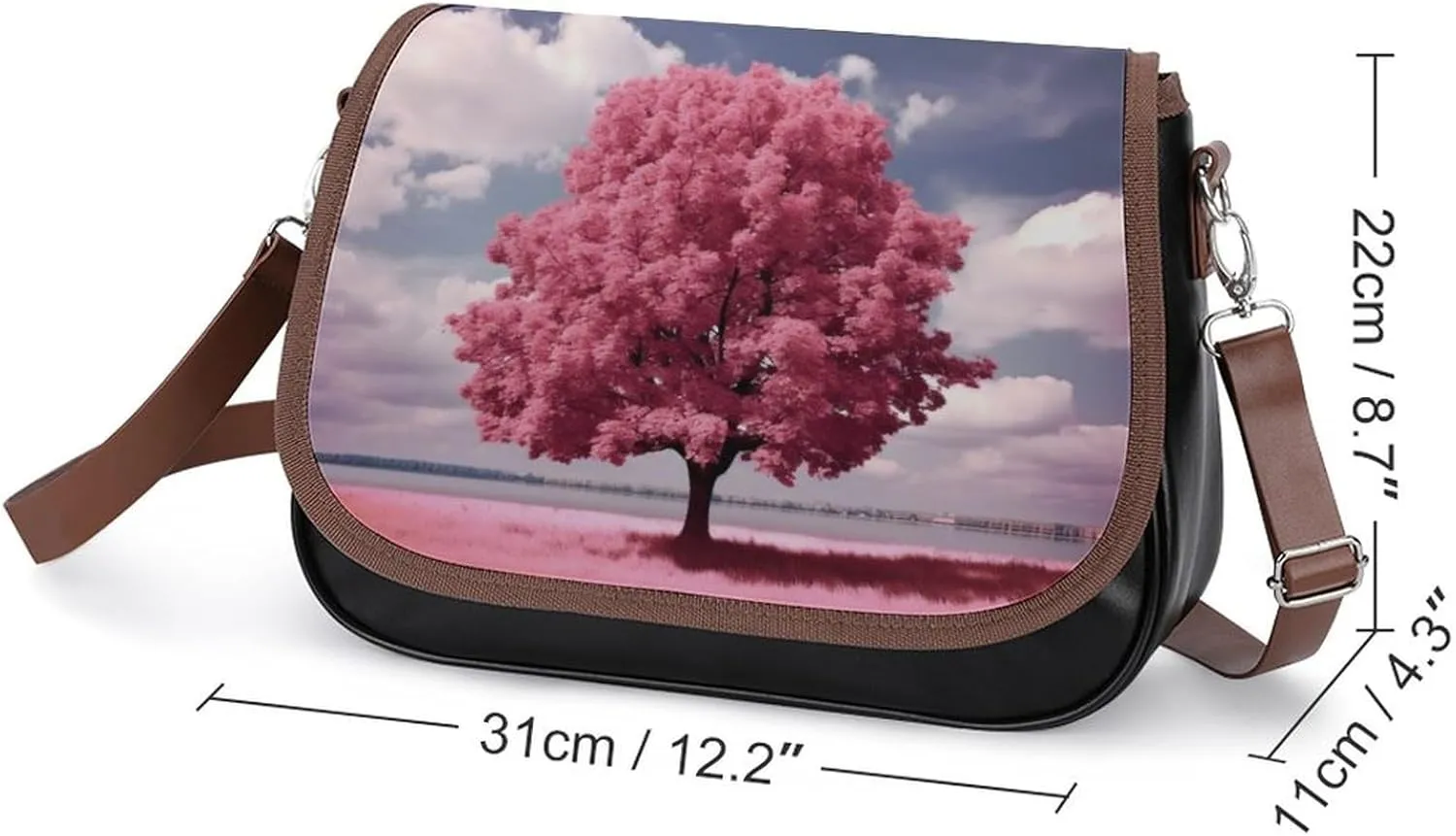 Marble Crossbody Bags for Women,PU Leather Tote Bag for Women,Shoulder Bag Purse for Work Shopping Travel