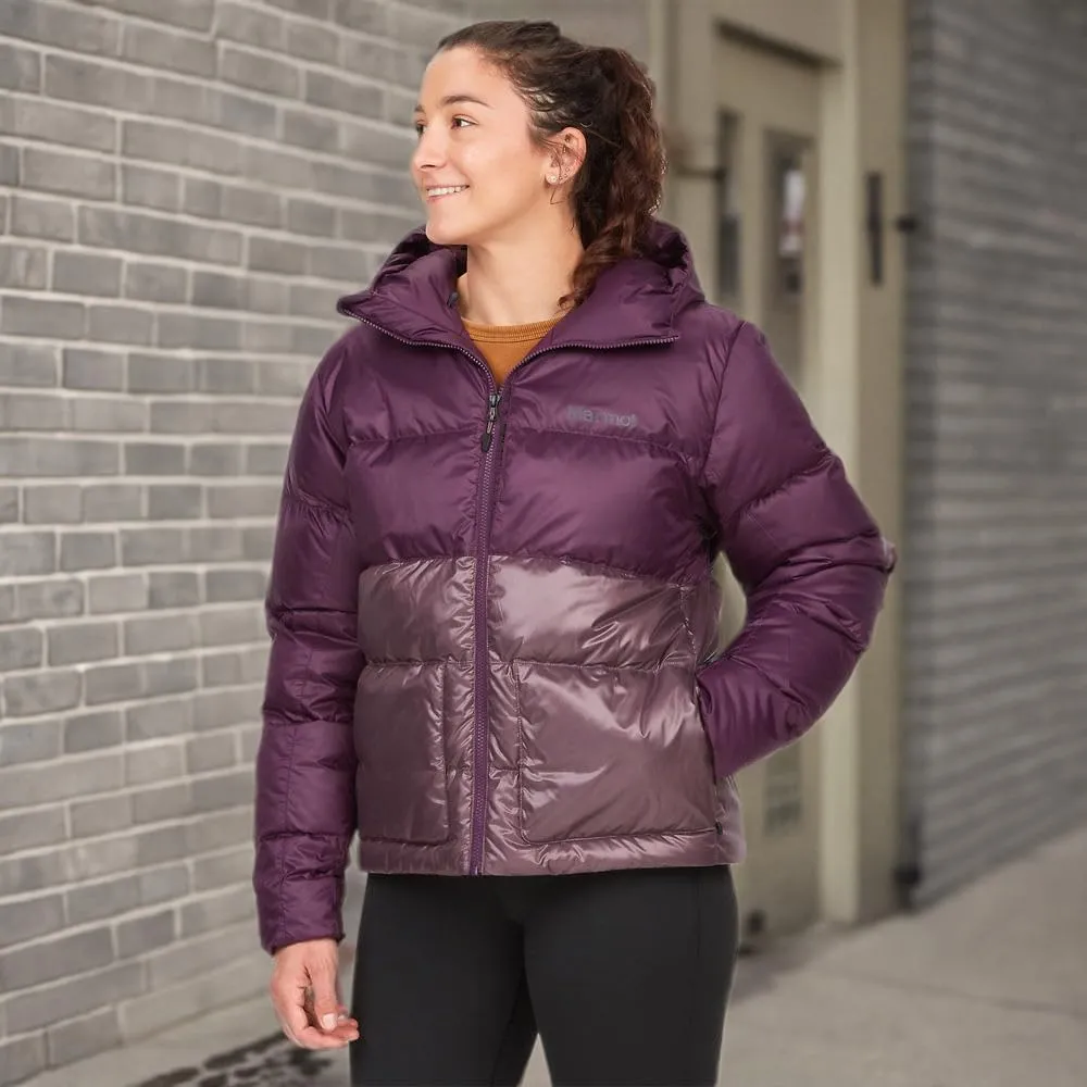 MARMOT Women's Guides Down Hoody - 700-Fill Insulated, Water-Resistant, Lightweight Puffer Jacket with Hood