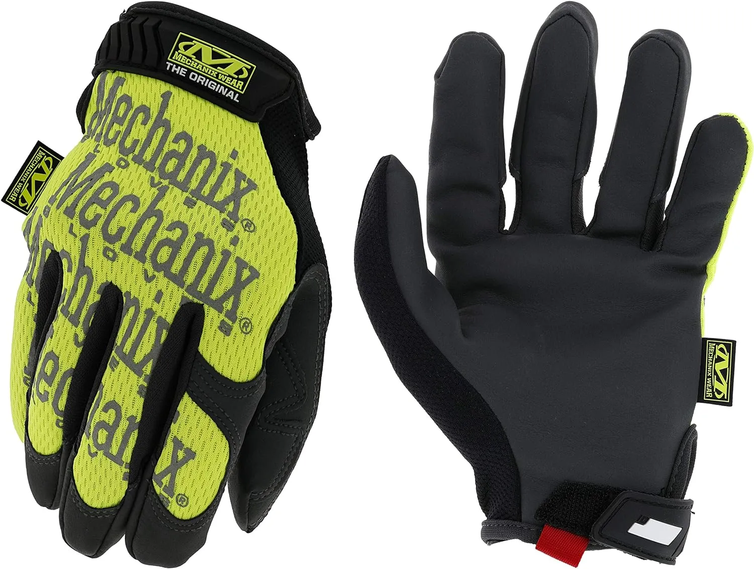 Mechanix Wear: Hi-Viz Original Work Gloves (X-Large, Fluorescent Yellow)