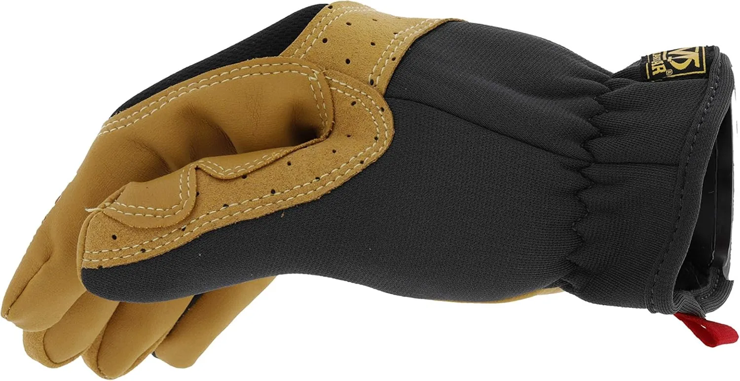 Mechanix Wear: Material4X FastFit Work Gloves (X-Large, Brown/Black)