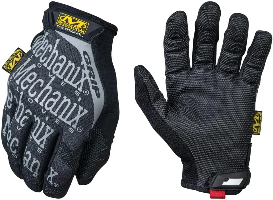 Mechanix Wear - Original Grip Work Gloves (Small, Black)