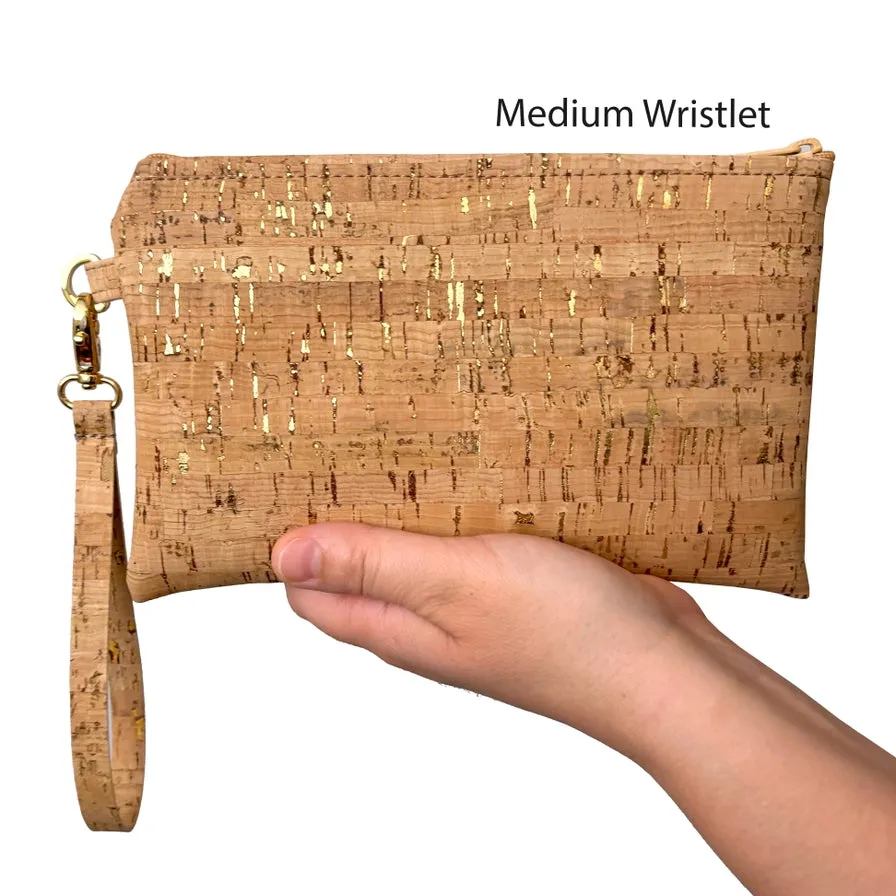 Medium Wristlet | Cork