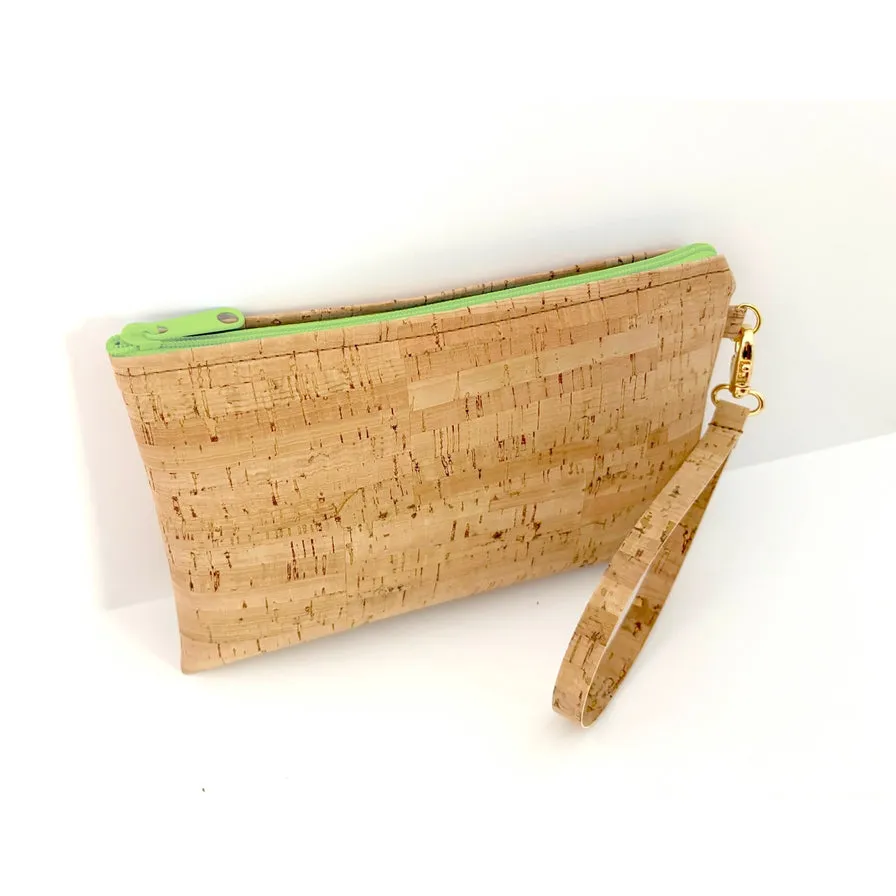 Medium Wristlet | Cork
