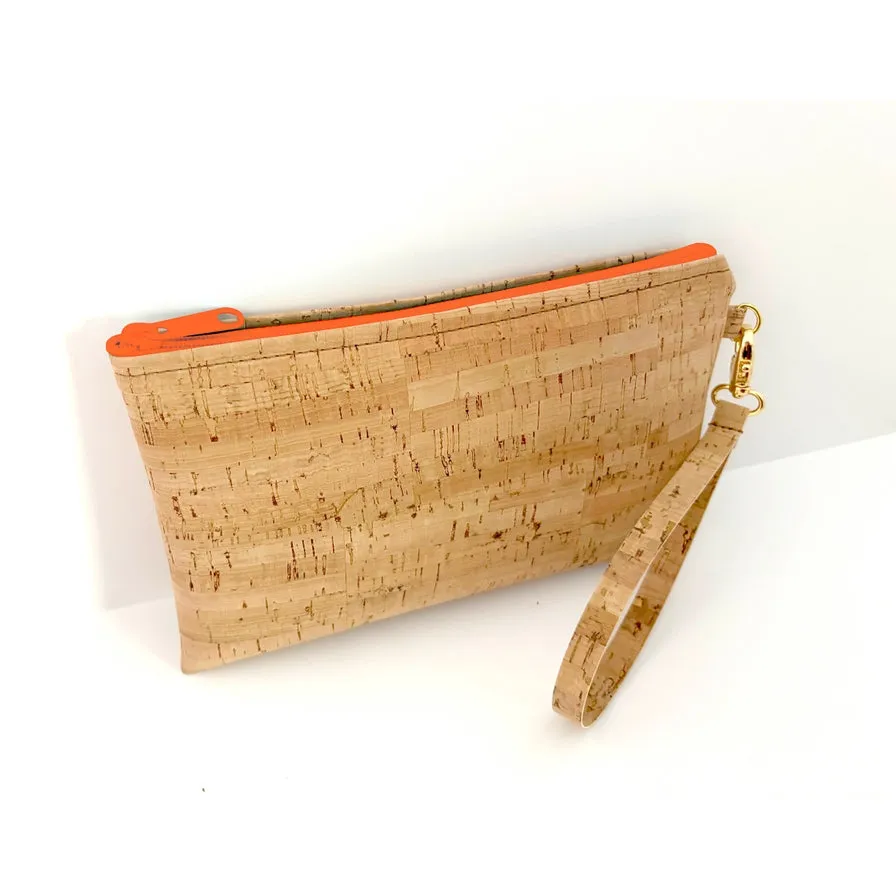 Medium Wristlet | Cork