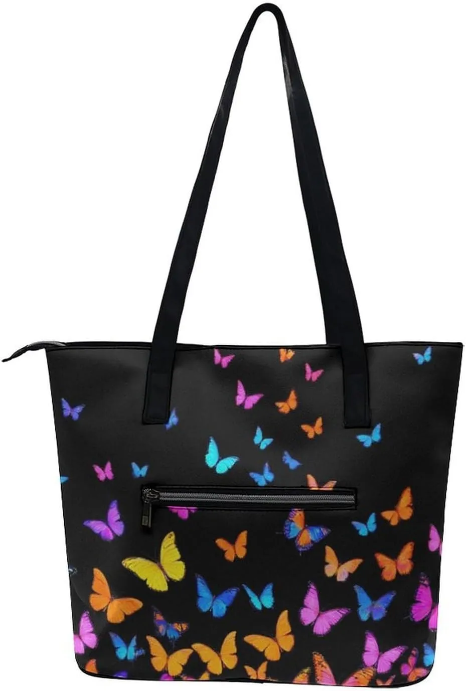 Men's Portable Tote Bag Trendy Modern Leather Handbag For Work Weekend