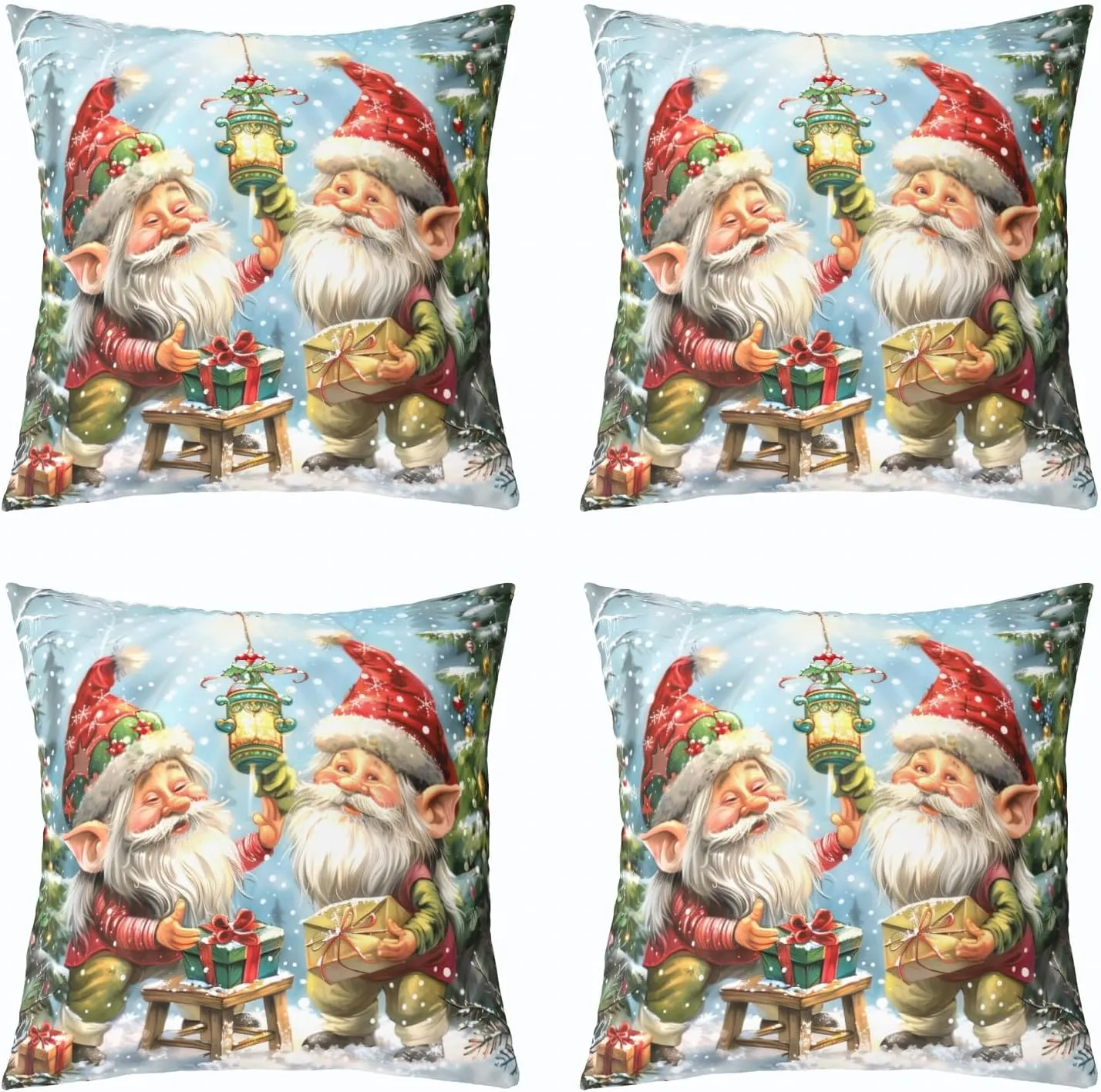 Merry Christmas Canvas Tote Bag,Santa Claus Travel Bag for Teens Adults,Xmas Large Capacity Shopping Bag