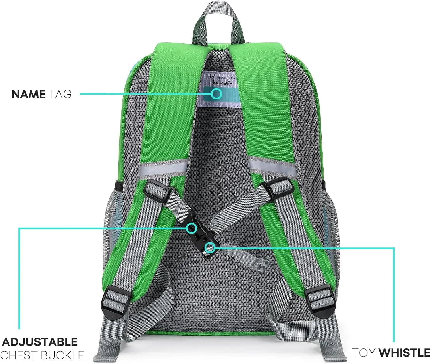 mibasies Kids Backpack for Boys 4-6: Boys Backpacks for Elementary Kindergarten