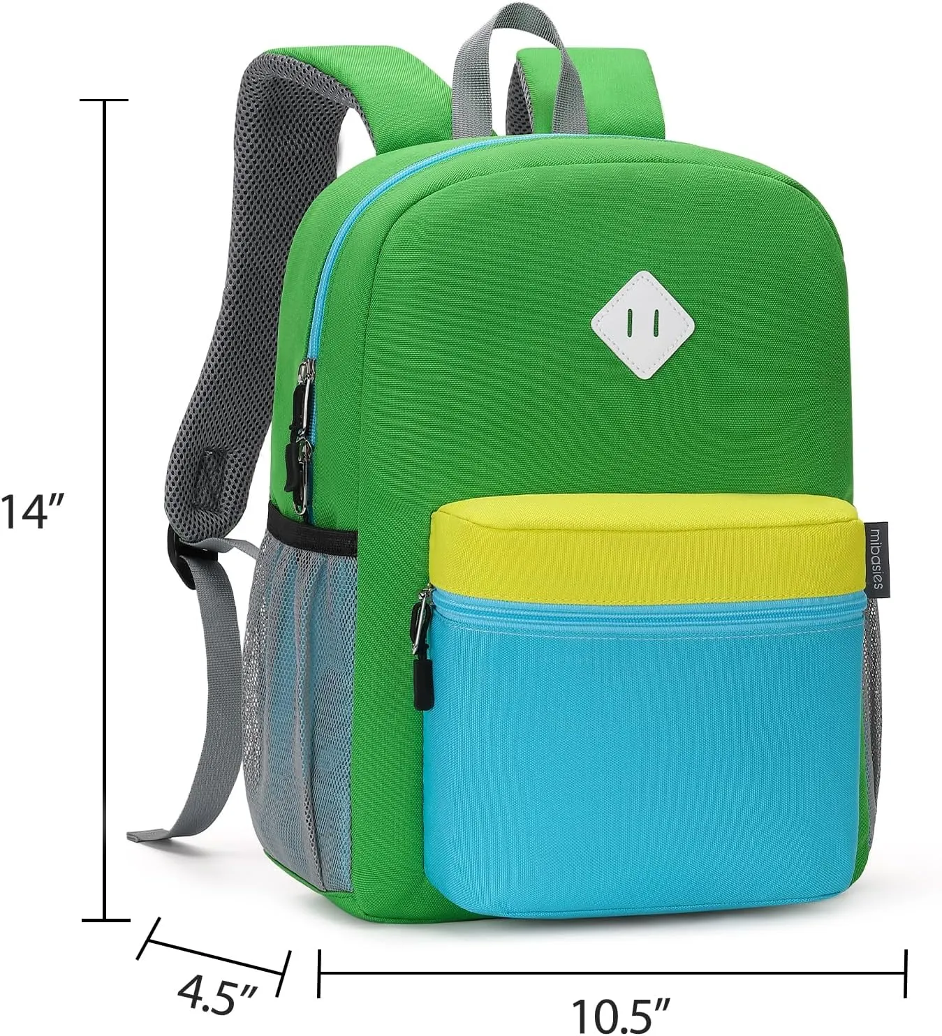 mibasies Kids Backpack for Boys 4-6: Boys Backpacks for Elementary Kindergarten
