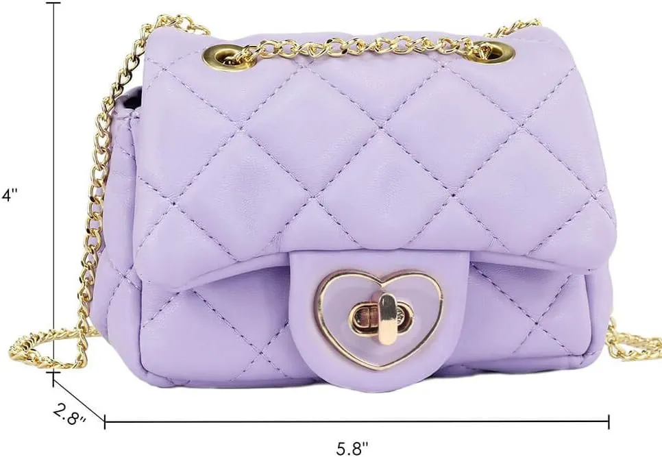 mibasies Kids Purse Toddler Gifts for Little Girls Crossbody Purses Presents