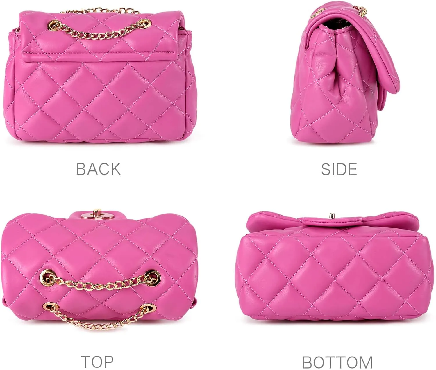 mibasies Kids Purse Toddler Gifts for Little Girls Crossbody Purses Presents
