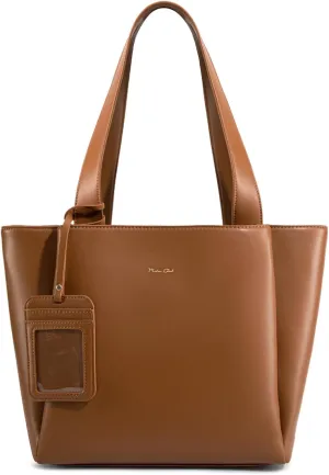 Milan Chiva Work Tote Bags for Women Middle Urban Tote Bag with Zip Compartments