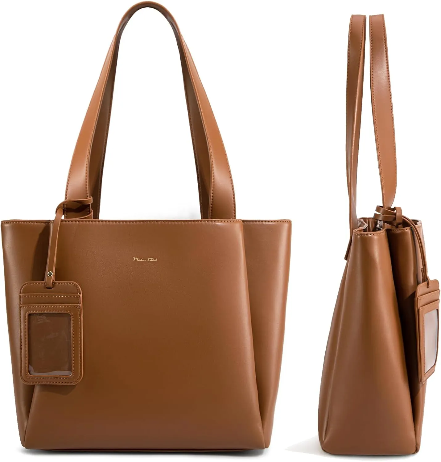 Milan Chiva Work Tote Bags for Women Middle Urban Tote Bag with Zip Compartments