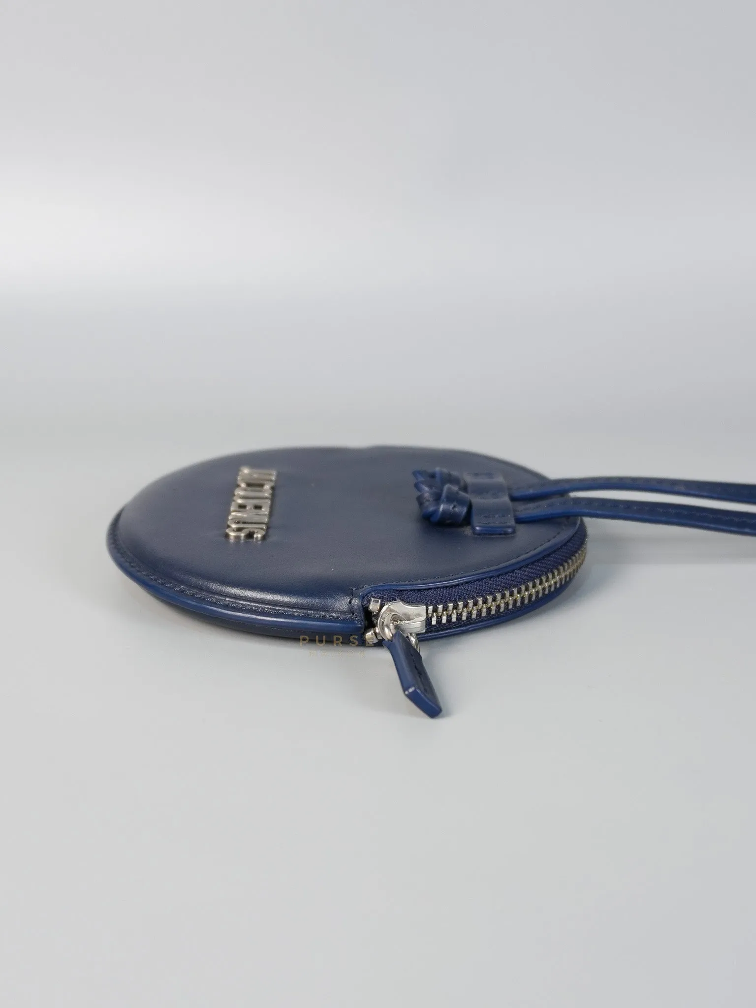 Mini Coin Purses in Navy Blue Le Pitcho Leather