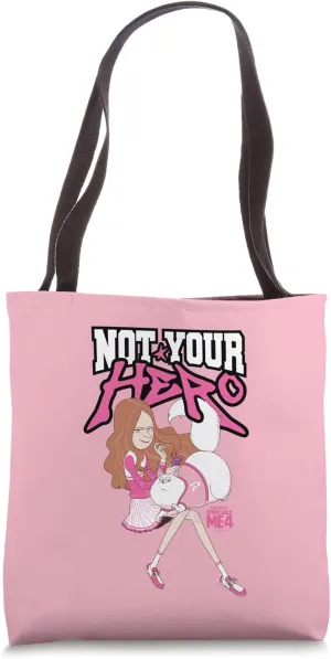 Minions Despicable Me 4 Poppy Not Your Hero Tote Bag