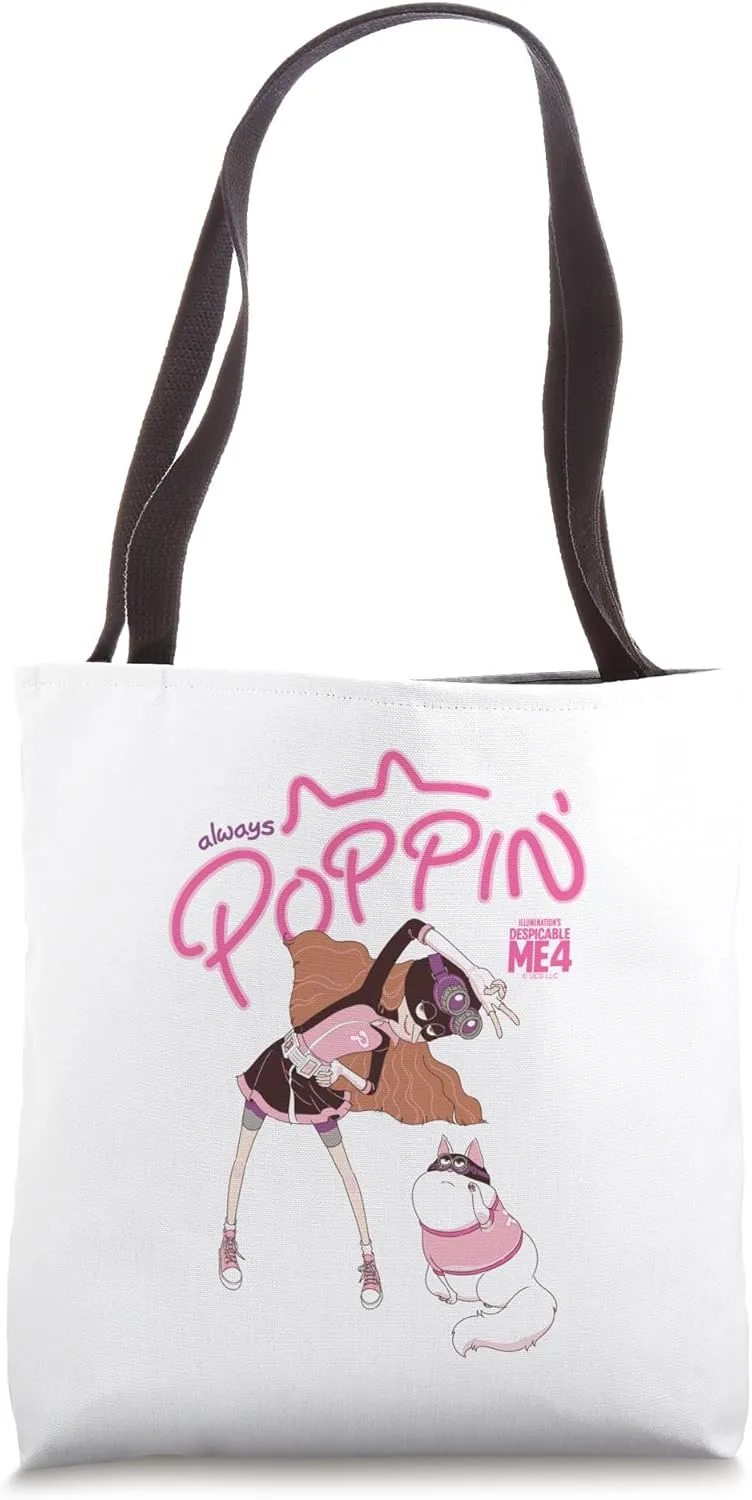 Minions Despicable Me 4 Poppy Poppin’ Tote Bag