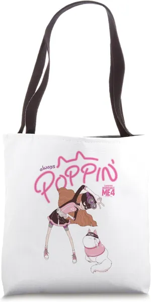 Minions Despicable Me 4 Poppy Poppin’ Tote Bag