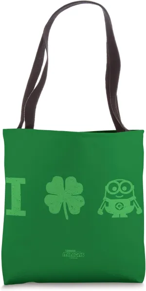 Minions Four-Leaf Clover St Patty’s Day Tote Bag