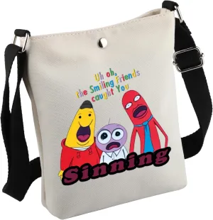 MNIGIU Funny Smiling-F Gift Pim Charlie Alan Crossbody Bag Smiling-F Lover Gift Smiling-F Merch For Women