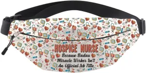 MNIGIU Hospice Nurse Gift Palliative Care Crossbody Bag Hospice Care Gift Hospice Nurse Bum Bag