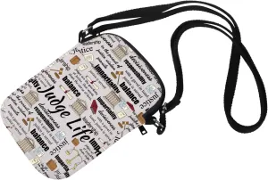 MNIGIU Judge Crossbody Bag Law Graduation Gift Attorney Gift Lawyer Work Bag for Women