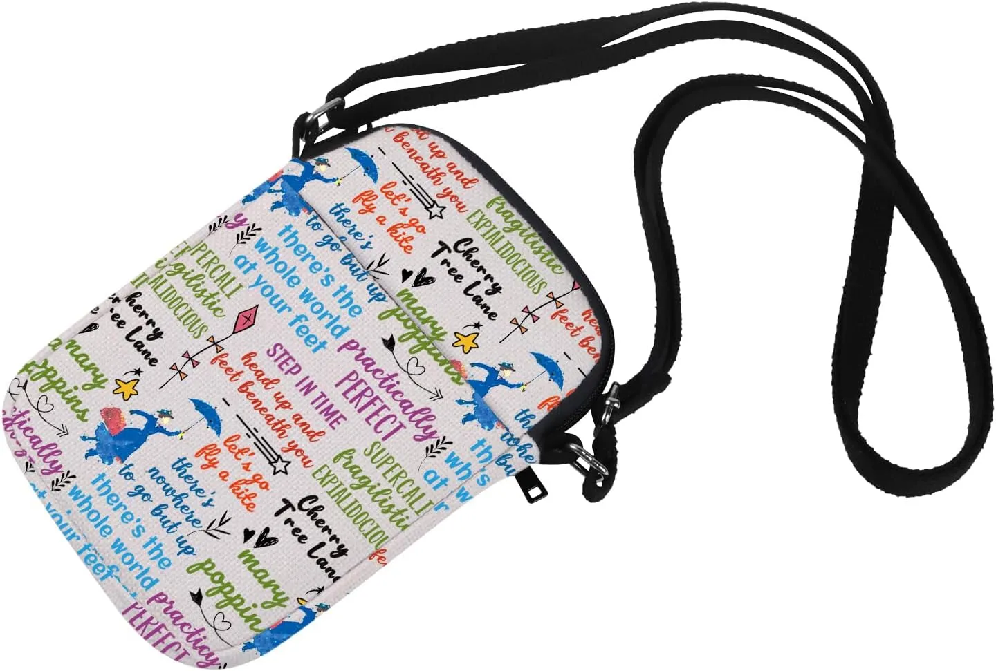 MNIGIU Mary Popp Crossbody Bag Mary Popp Musical Gift Mary Popp Merch Mary Popp Quote