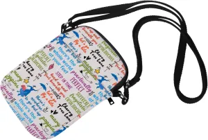 MNIGIU Mary Popp Crossbody Bag Mary Popp Musical Gift Mary Popp Merch Mary Popp Quote
