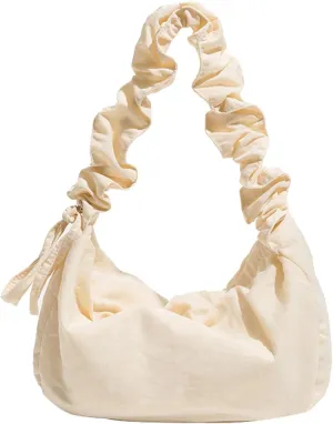 MOLERFO Cute Purse Adjustable 2 in 1 Drawstring Strap Shoulder Bag Cross Body Bag Women Nylon Summer Purse Y2k Small Purses