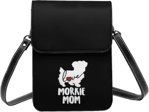 Morkie Mama Girl'S Phone Purses With Crossbody Strap And Wallet Crossbody Bag For Women