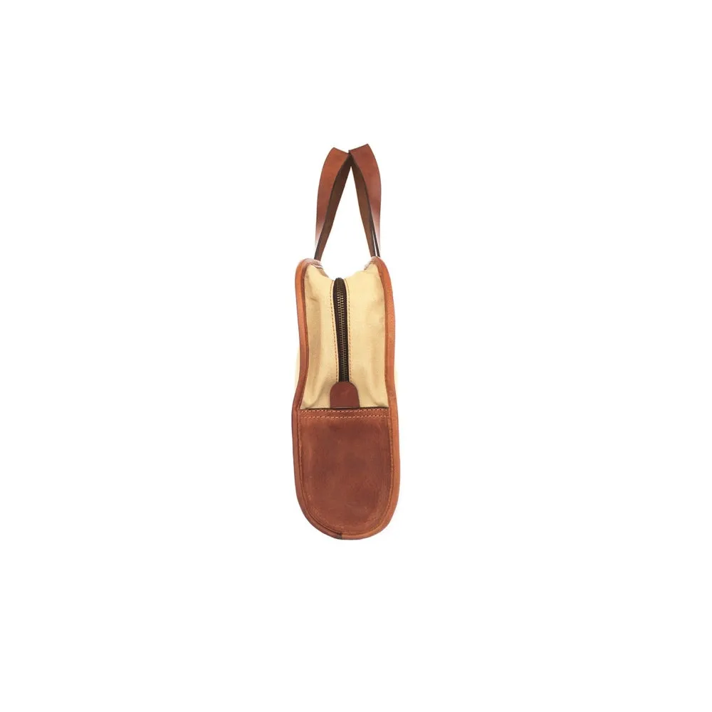 Nappa Dori Beige Portfolio Bag