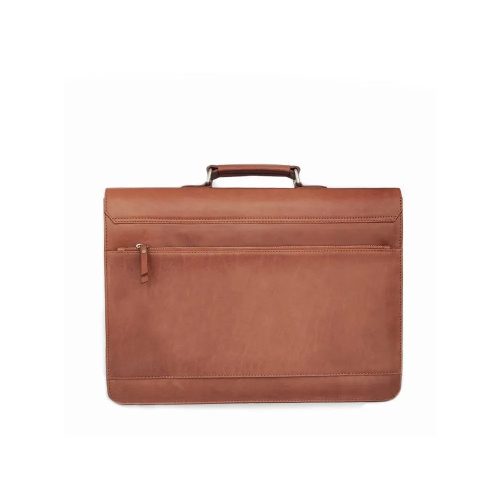 Nappa Dori Tan Norman Laptop Bag