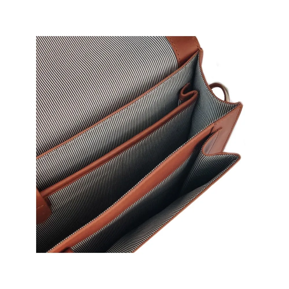 Nappa Dori Tan Norman Laptop Bag